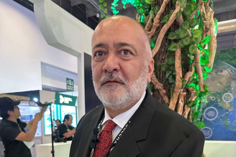 José Anaya, Director para la región Latinoamérica de la solución de flotillas de Solera, en Expo CESVI Pro Street 2024.