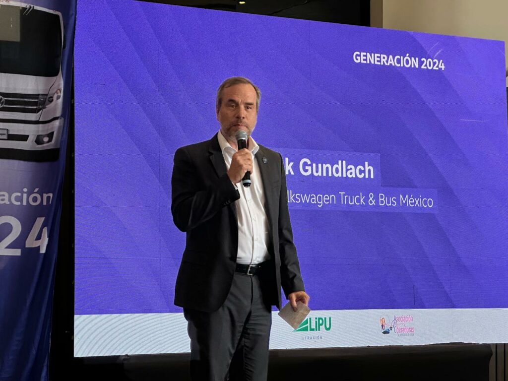 Frank Gundlach, Director General de Volkswagen Truck & Bus México