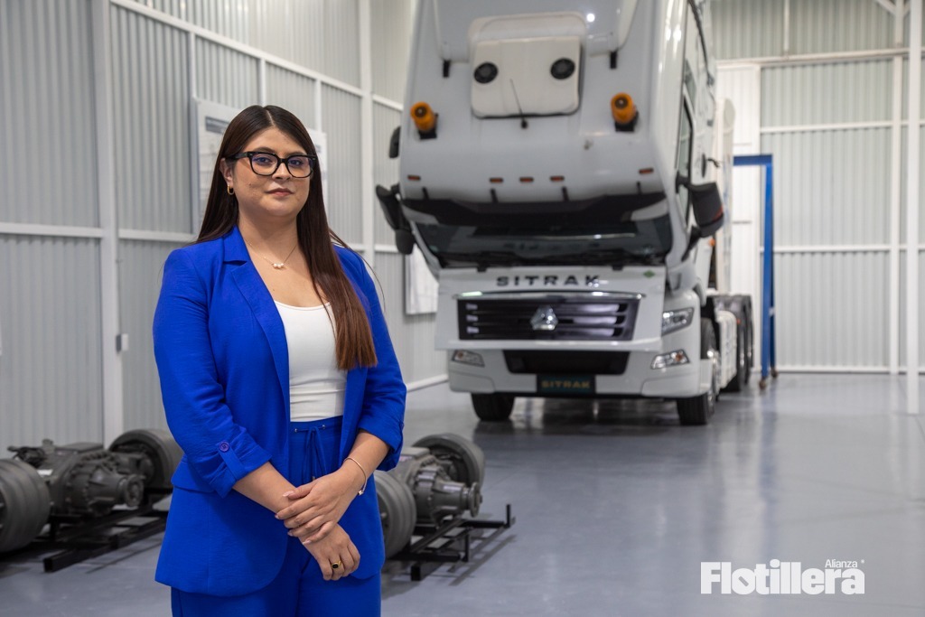 Daniela Díaz Coutiño, Directora de Ventas y Mercadotecnia de Sitrak Metropolitanos