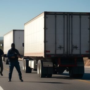 Roban 15 mil camiones en México en 2024: AMESIS.