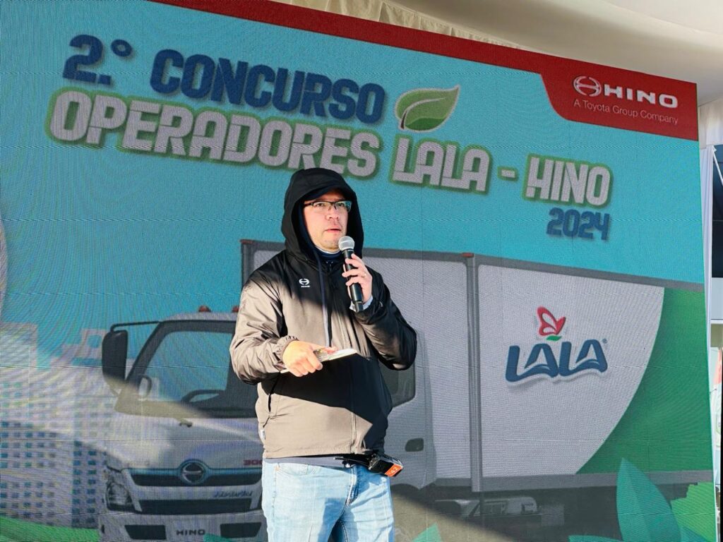 Kenji Mendoza, Director de Operaciones de Hino México