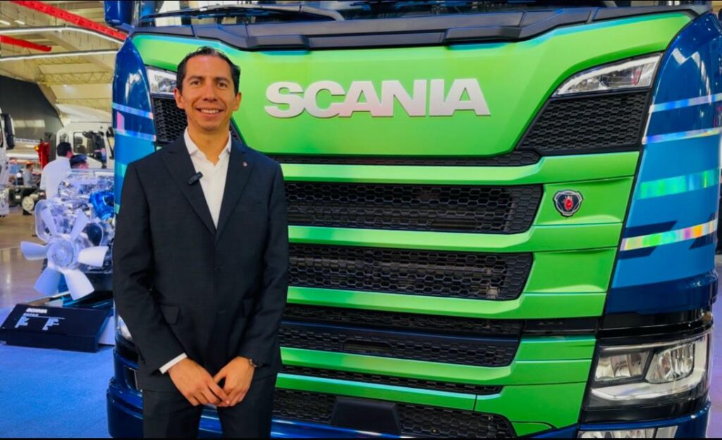 Manuel Aranda, Director de retail en Scania México