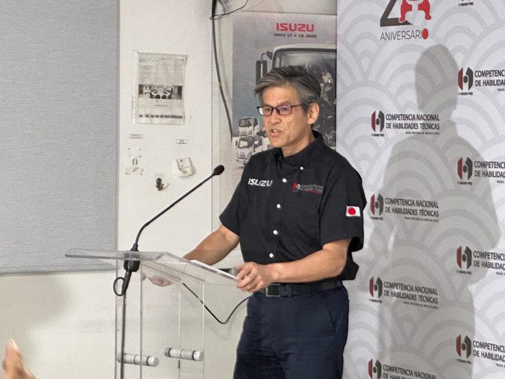 Mutsuo Muto, Director de Postventa y de Producción en Isuzu México
