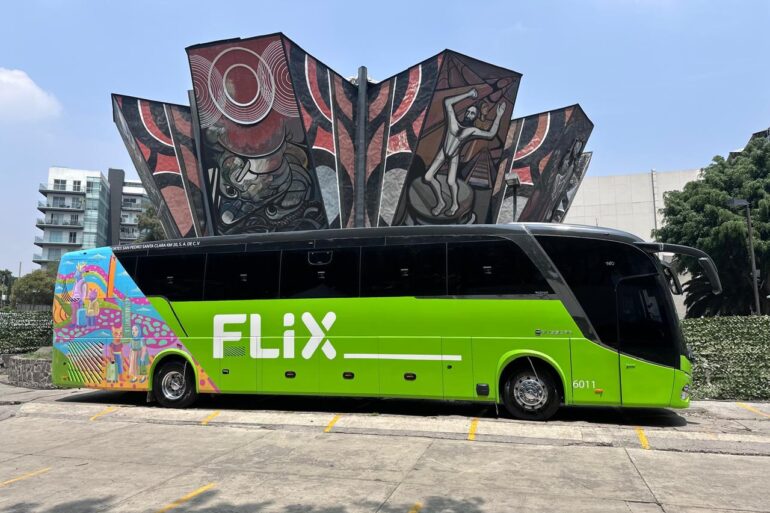 Flix llega a México como una opción para el transporte interurbano