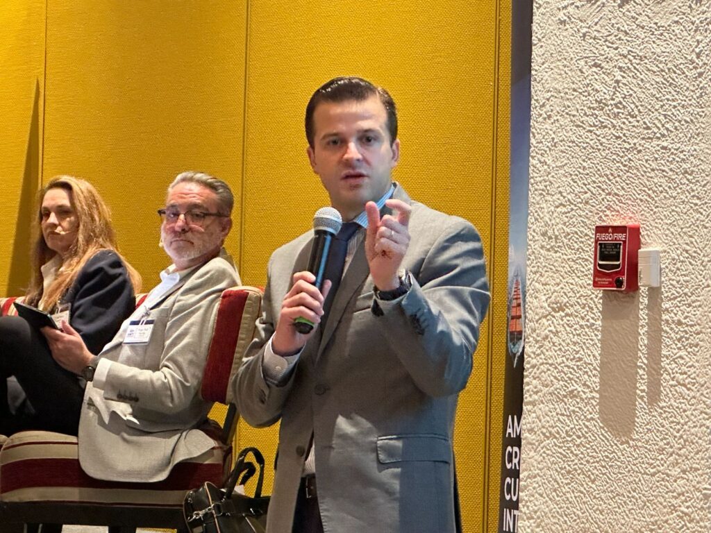 Diego Anchustegui, Presidente de la AMTI