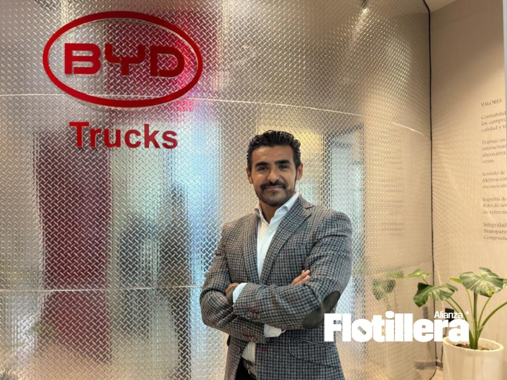 Óscar Zubiría, Director Comercial de BYD Trucks México