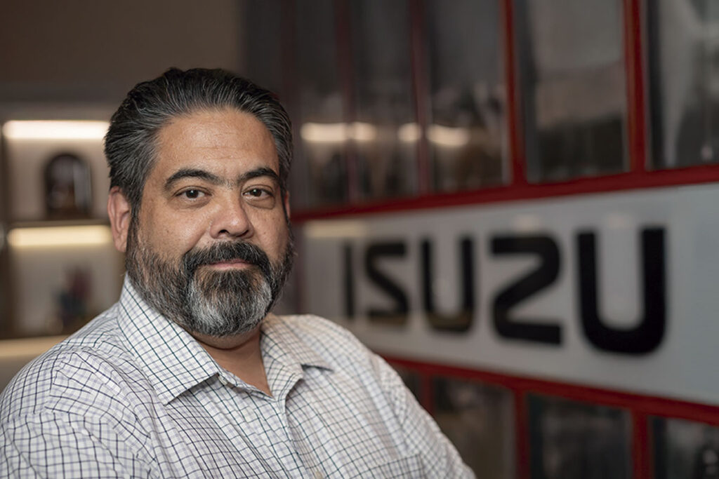 Miguel Mejía, Subdirector de Postventa de Isuzu Motors México